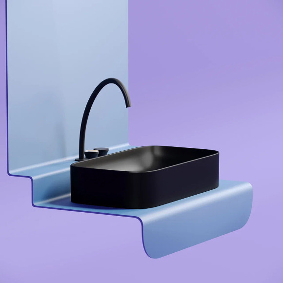 Раковина-чаша Ceramicanova Element 71 CN6054MB Черная матовая Раковина-чаша Ceramicanova Element 71 CN6054MB Черная матовая