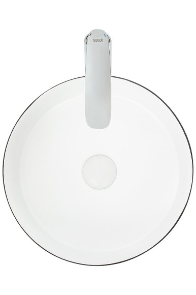 Раковина-чаша WeltWasser Elbach M3134 BW 35 10000004522 Черная Белая