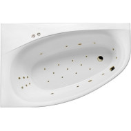 Акриловая ванна Excellent Kameleon 170x110 L WAEX.KML17.ULTRA.BR с гидромассажем