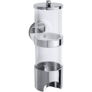 Диспенсер для ватных дисков Bemeta Omega 146503172 Хром