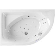 Акриловая ванна Excellent Aquarella 150x100 L WAEX.ARL15.ULTRA.CR с гидромассажем