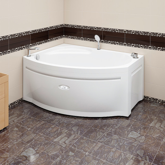 Акриловая ванна Radomir Vannesa Монти 150х105 L 2-75-2-1-0-213 с гидромассажем Классик Хром Акриловая ванна Radomir Vannesa Монти 150х105 L 2-75-2-1-0-213 с гидромассажем Классик Хром