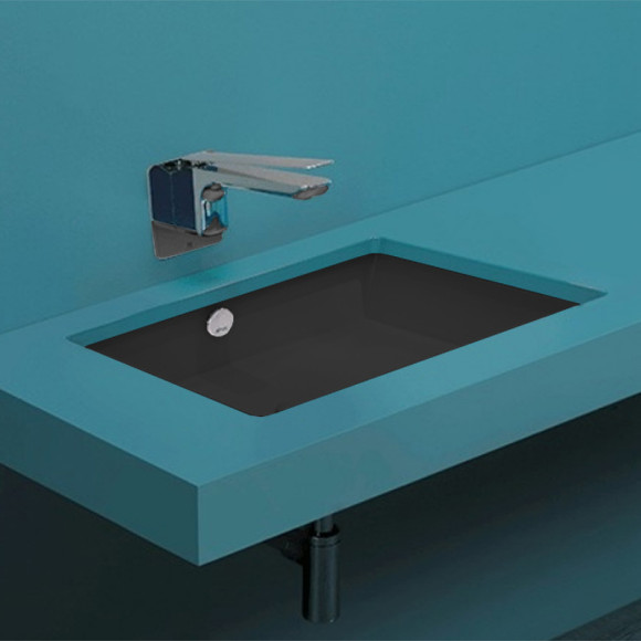 Раковина Simas Top E Lavabi D Arredo 60 S60 nero matt Черная матовая Раковина Simas Top E Lavabi D Arredo 60 S60 nero matt Черная матовая