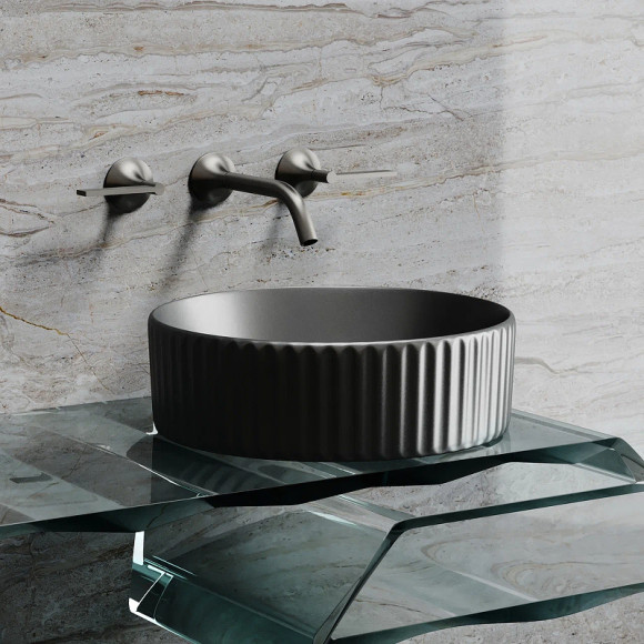 Раковина-чаша Ceramicanova Element 36 CN6057MDH Темный антрацит матовый Раковина-чаша Ceramicanova Element 36 CN6057MDH Темный антрацит матовый