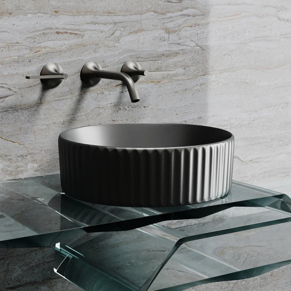 Раковина-чаша Ceramicanova Element 36 CN6057MDH Темный антрацит матовый Раковина-чаша Ceramicanova Element 36 CN6057MDH Темный антрацит матовый