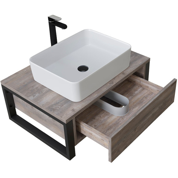 Тумба под раковину Grossman Фарго 70 106013 подвесная Бетон пайн Тумба под раковину Grossman Фарго 70 106013 подвесная Бетон пайн