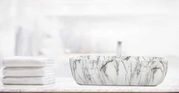 Раковина-чаша WeltWasser Elbach 2143P M805 61 10000004554 Мрамор