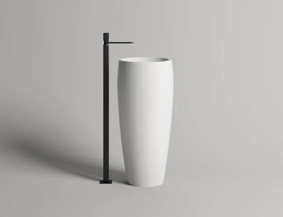 Раковина Salini Armonia 47 203 130113SM Белая матовая Раковина Salini Armonia 47 203 130113SM Белая матовая