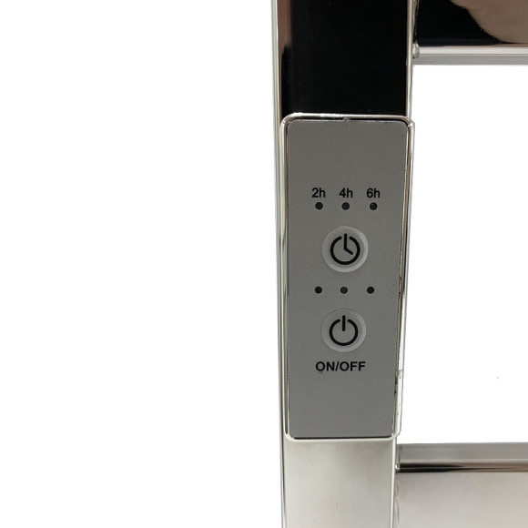 Электрический полотенцесушитель Тругор ПЭК 20 КВ 80x40 Хром Электрический полотенцесушитель Тругор ПЭК 20 КВ 80x40 Хром