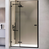 Душевая дверь RGW Stilvoll SV-004-B 150 353200415-14 профиль Черный стекло прозрачное