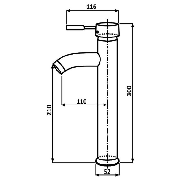 Смеситель для раковины ALMAes Sona TVZ-0908 Хром Смеситель для раковины ALMAes Sona TVZ-0908 Хром