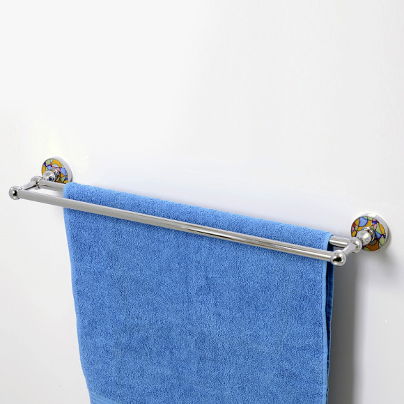 Полотенцедержатель WasserKRAFT Diemel K-2240 двойной Хром Полотенцедержатель WasserKRAFT Diemel K-2240 двойной Хром