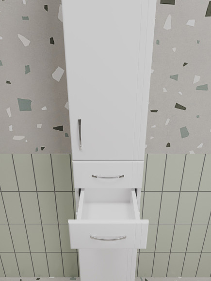 Шкаф пенал Style Line Эко Стандарт 30 ЛС-00002329 Белый глянцевый Шкаф пенал Style Line Эко Стандарт 30 ЛС-00002329 Белый глянцевый