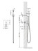 Гигиенический душ со смесителем Timo Briana 7189/00SM Хром