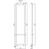Электрический полотенцесушитель Allen Brau Infinity 44x180 8.21006.GL зеркальный Электрический полотенцесушитель Allen Brau Infinity 44x180 8.21006.GL зеркальный