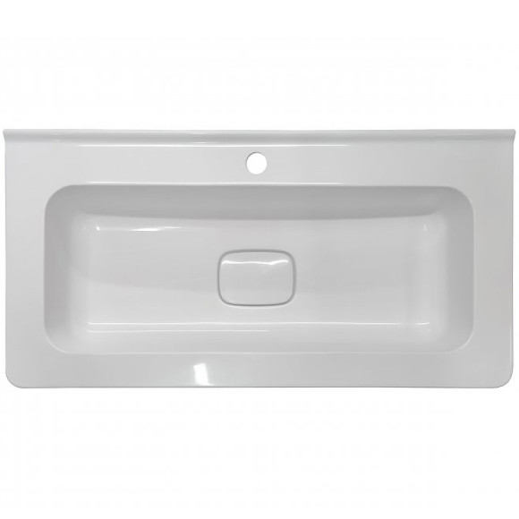 Тумба под раковину Style Line Бергамо мини 90 Люкс Plus СС-00002362 Серая антискрейч Тумба под раковину Style Line Бергамо мини 90 Люкс Plus СС-00002362 Серая антискрейч