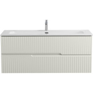 Тумба под раковину Cezares Duet-N 120 DUET-N-1200-2C-SO-AS-P подвесная Альпака брашированная