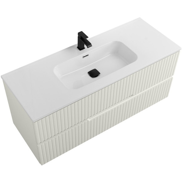 Тумба под раковину Cezares Duet-N 120 DUET-N-1200-2C-SO-AS-P подвесная Альпака брашированная