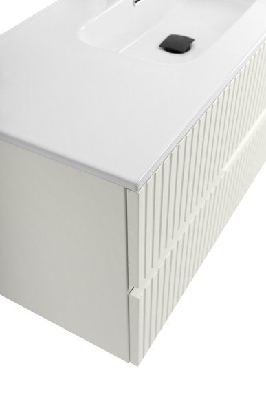 Тумба под раковину Cezares Duet-N 120 DUET-N-1200-2C-SO-AS-P подвесная Альпака брашированная