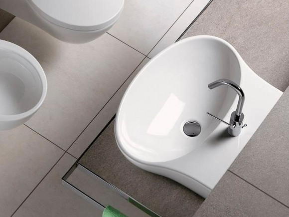 Раковина Hatria Nido 56 Y0TT01 Белая Раковина Hatria Nido 56 Y0TT01 Белая