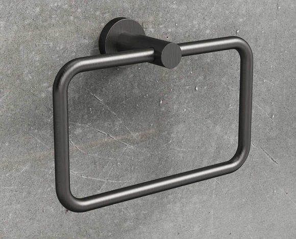 Кольцо для полотенец Colombo Design Plus W4931.GM Grafite Mat Кольцо для полотенец Colombo Design Plus W4931.GM Grafite Mat