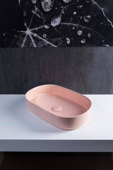 Раковина-чаша Allen Brau Fantasy 55 4.11022.SM Розовая Раковина-чаша Allen Brau Fantasy 55 4.11022.SM Розовая