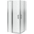 Душевой уголок Excellent Mazo 100х100 KAEX.3000.2S.1010.LPx2+KAEX.3023.2D.0500.LP (KAEX.3023.2D.0500.LP+KAEX.3000.2S.1010.LP) профиль Хром стекло прозрачное