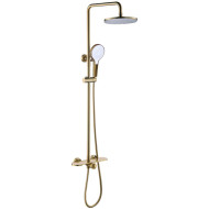 Душевая система Bronze de Luxe Icon 80112CG Золото матовое