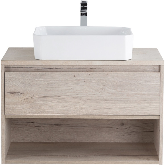 Тумба под раковину BelBagno Kraft 80 KRAFT-800-1C-SO-RGB подвесная Rovere Galifax Bianco Тумба под раковину BelBagno Kraft 80 KRAFT-800-1C-SO-RGB подвесная Rovere Galifax Bianco