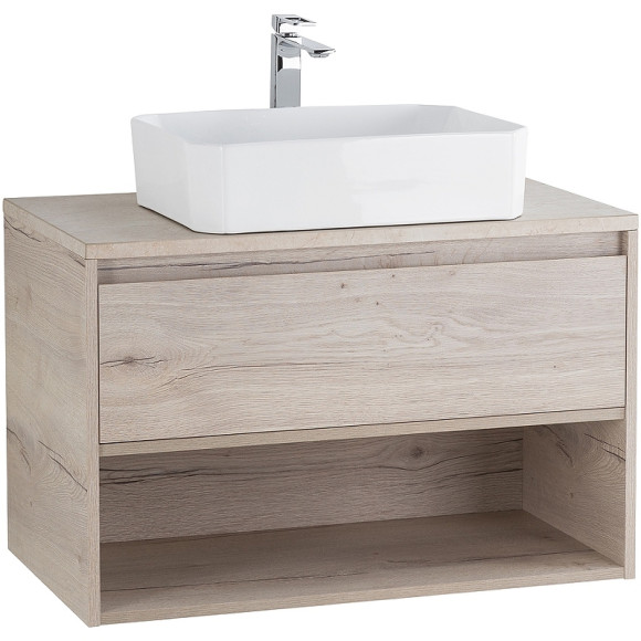 Тумба под раковину BelBagno Kraft 80 KRAFT-800-1C-SO-RGB подвесная Rovere Galifax Bianco Тумба под раковину BelBagno Kraft 80 KRAFT-800-1C-SO-RGB подвесная Rovere Galifax Bianco