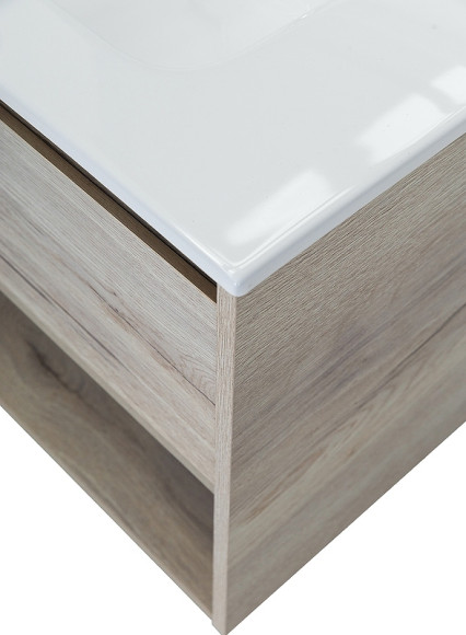 Тумба под раковину BelBagno Kraft 80 KRAFT-800-1C-SO-RGB подвесная Rovere Galifax Bianco Тумба под раковину BelBagno Kraft 80 KRAFT-800-1C-SO-RGB подвесная Rovere Galifax Bianco