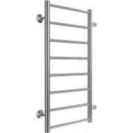 Водяной полотенцесушитель Terminus Аврора П8 400х800 бп600 4670078529916 Хром, боковое подключение, G 1" НР