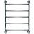 Водяной полотенцесушитель Ника Quadro Л90 60x60 Хром