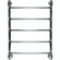 Водяной полотенцесушитель Ника Quadro Л90 60x60 Хром