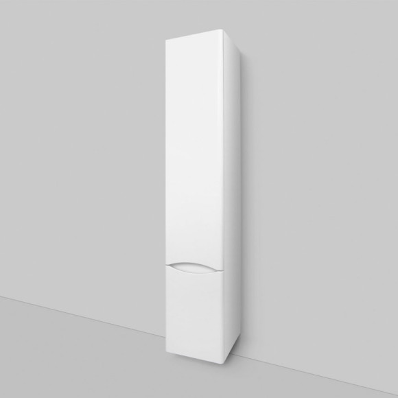 Шкаф пенал AM.PM Like 35 L M80CHL0356WG подвесной Белый Шкаф пенал AM.PM Like 35 L M80CHL0356WG подвесной Белый