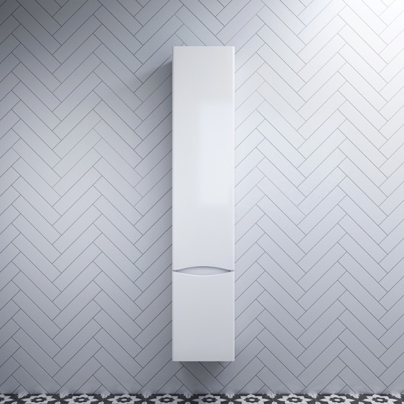 Шкаф пенал AM.PM Like 35 L M80CHL0356WG подвесной Белый Шкаф пенал AM.PM Like 35 L M80CHL0356WG подвесной Белый