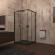 Душевой уголок Veconi Rovigo RV-13 80x80 RV13-80-01-C5 профиль Черный матовый стекло прозрачное Душевой уголок Veconi Rovigo RV-13 80x80 RV13-80-01-C5 профиль Черный матовый стекло прозрачное