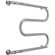 Водяной полотенцесушитель Terminus М-образный с/п (1) 600x700 4620768880568 с полкой Хром, боковое подключение, G 1" НР Водяной полотенцесушитель Terminus М-образный с/п (1) 600x700 4620768880568 с полкой Хром, боковое подключение, G 1" НР