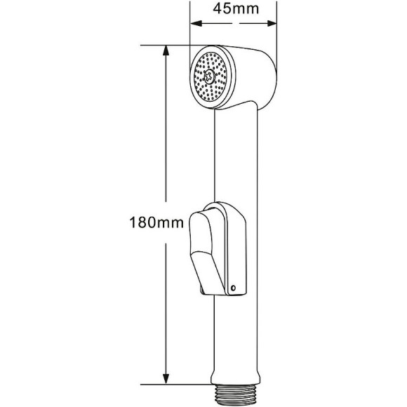 Гигиенический душ Agger AHYG01 Хром Гигиенический душ Agger AHYG01 Хром