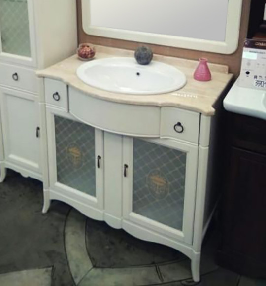 Тумба под раковину Opadiris Виктория 90 Z0000012694 Слоновая кость Тумба под раковину Opadiris Виктория 90 Z0000012694 Слоновая кость