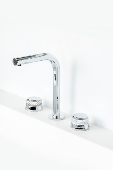 Смеситель для раковины Boheme Aura 152-CR-A Хром