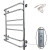 Электрический полотенцесушитель Тругор Идеал комби Пэк сп 3 80х50 Хром