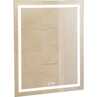 Зеркало Континент Verte 800х900 ЗЛП630 с подсветкой с часами и датчиком движения Зеркало Континент Verte 800х900 ЗЛП630 с подсветкой с часами и датчиком движения