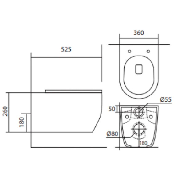 Комплект унитаза с инсталляцией Aquatek Set Aquatek Европа New с сиденьем Микролифт Комплект унитаза с инсталляцией Aquatek Set Aquatek Европа New с сиденьем Микролифт