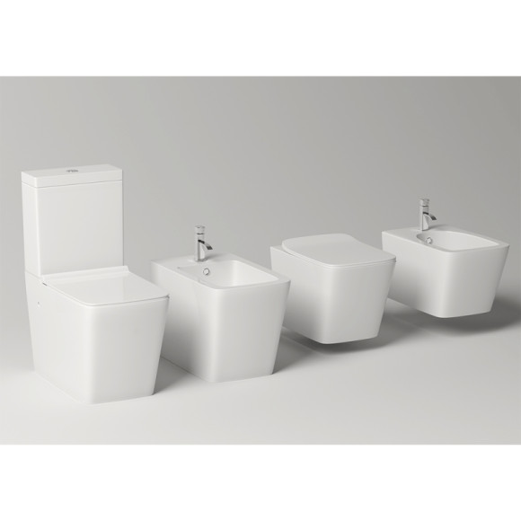 Биде Timo Soli TK-304 подвесное Белое Биде Timo Soli TK-304 подвесное Белое