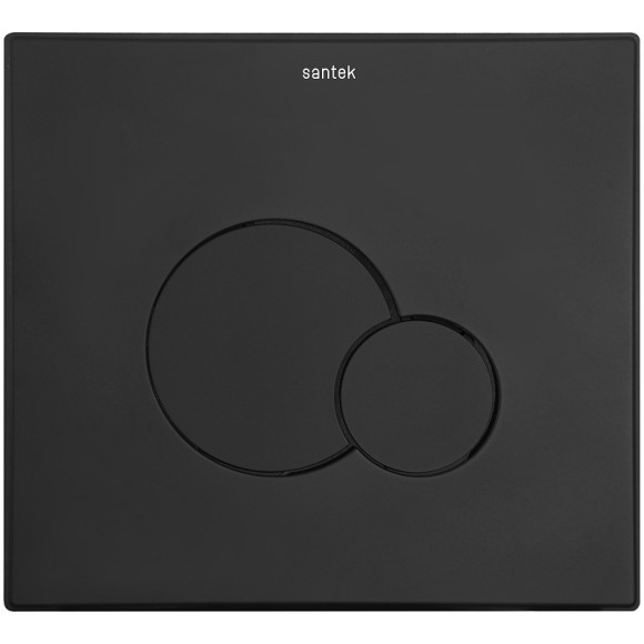 Комплект унитаза с инсталляцией Santek Нео 1WH501776 с сиденьем Микролифт и Черной матовой клавишей смыва