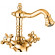 Смеситель для биде Webert Ottocento OT710402010 Золото
