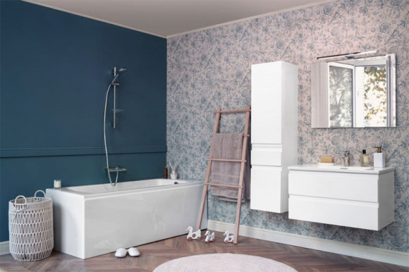 Тумба под раковину Jacob Delafon Madeleine 80 EB2053-J5 подвесная Белый глянец Тумба под раковину Jacob Delafon Madeleine 80 EB2053-J5 подвесная Белый глянец