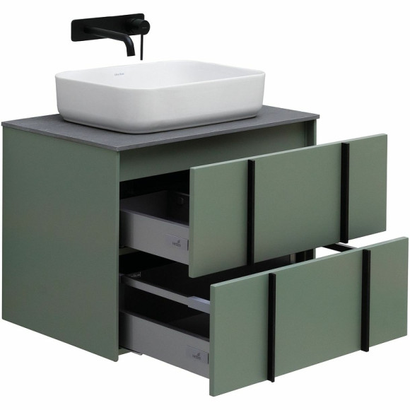 Тумба под раковину Allen Brau Reality 70 1.32004.CGM подвесная Олива матовая Тумба под раковину Allen Brau Reality 70 1.32004.CGM подвесная Олива матовая