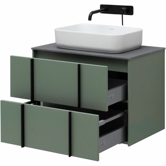 Тумба под раковину Allen Brau Reality 70 1.32004.CGM подвесная Олива матовая Тумба под раковину Allen Brau Reality 70 1.32004.CGM подвесная Олива матовая